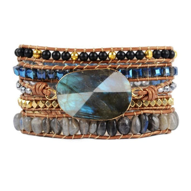 Raising Consciousness Labradorite Wrap Bracelet-Your Soul Place